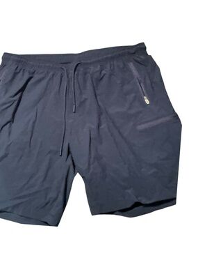 Women’s Black Bike Shorts with Drawstring Waist